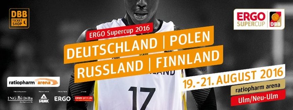 Party Flyer: ERGO SuperCup - Tag 1 am 19.08.2016 in Neu-Ulm